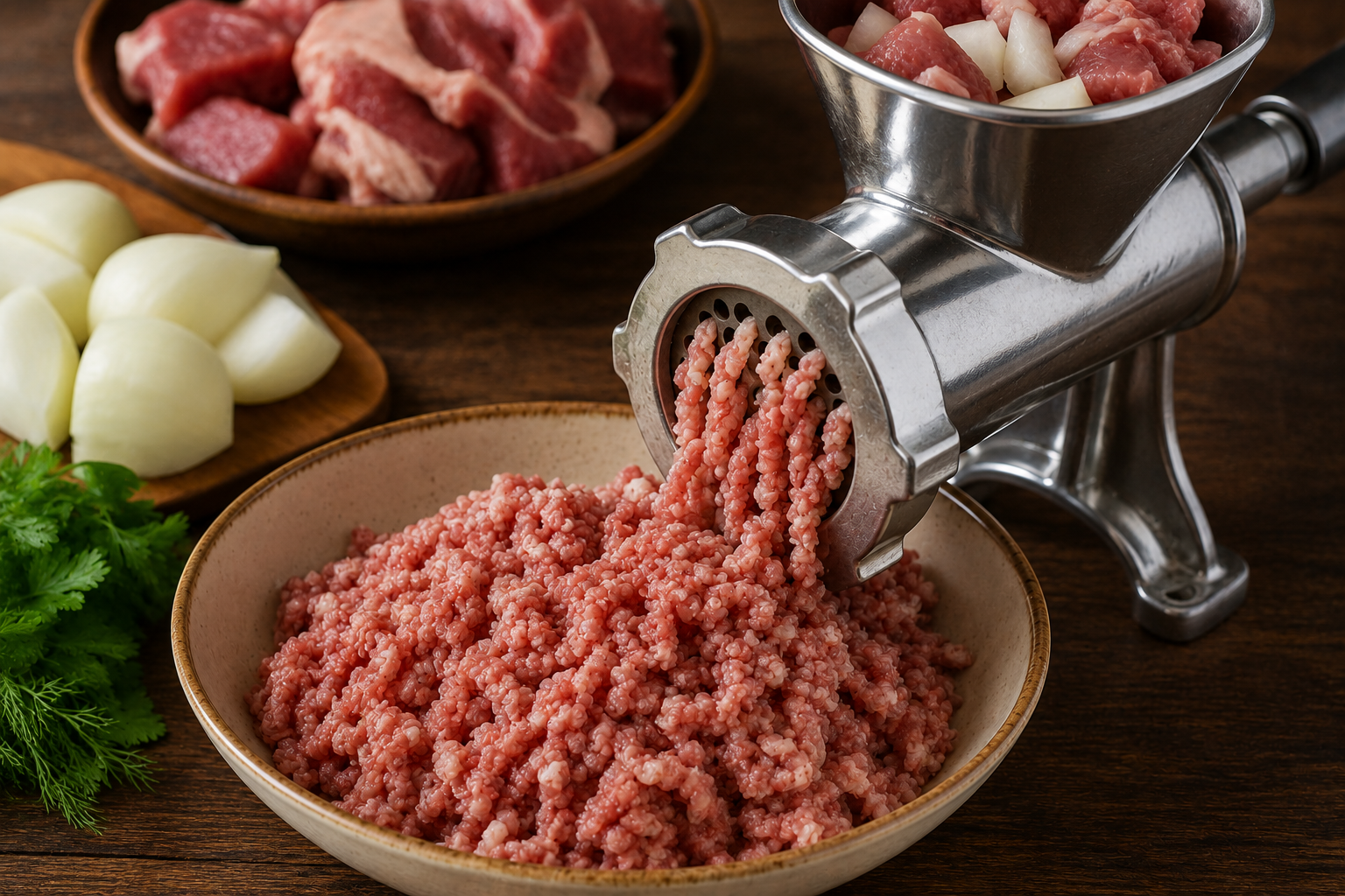 Boiled beets being peeled and grated for Georgian beet salad