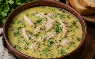 CHIKHIRTMA (Traditional Chicken Soup)