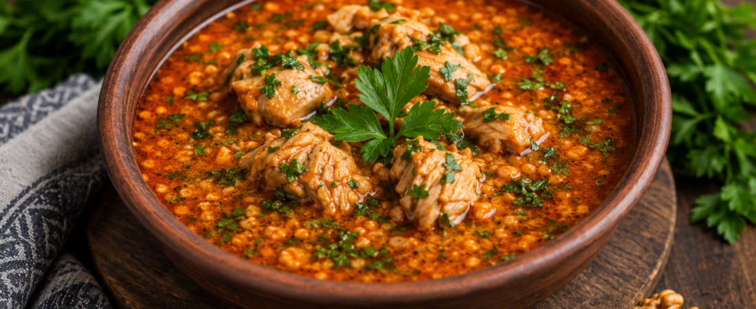 CHICKEN KHARCHO (Traditional Chicken Soup)