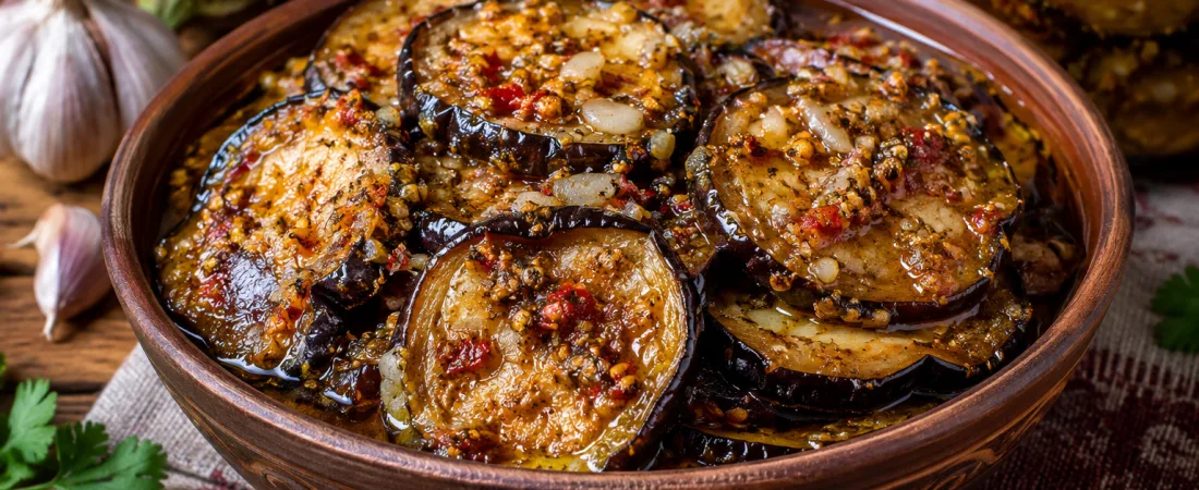 FRIED EGGPLANT IN OIL