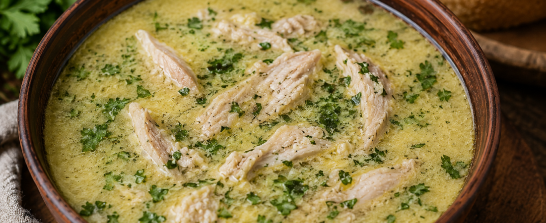 CHIKHIRTMA (Traditional Chicken Soup)