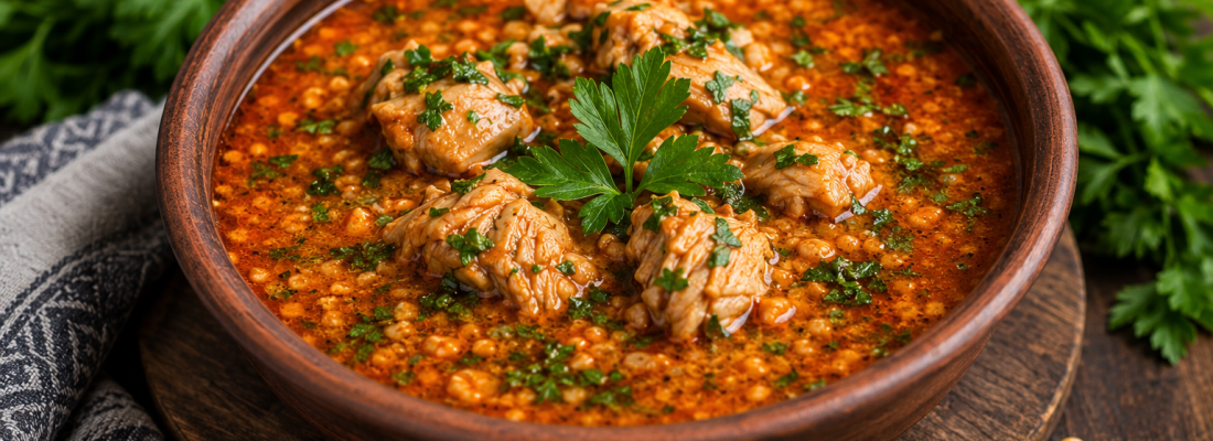 CHICKEN KHARCHO (Traditional Chicken Soup)