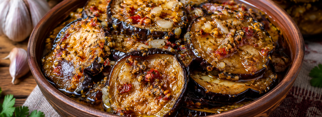 FRIED EGGPLANT IN OIL