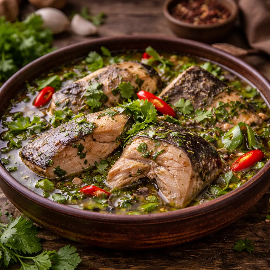 Georgian fish and seafood dishes
